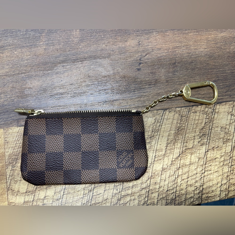 Louis Vuitton Damier Ebene Key Pouch Wallet